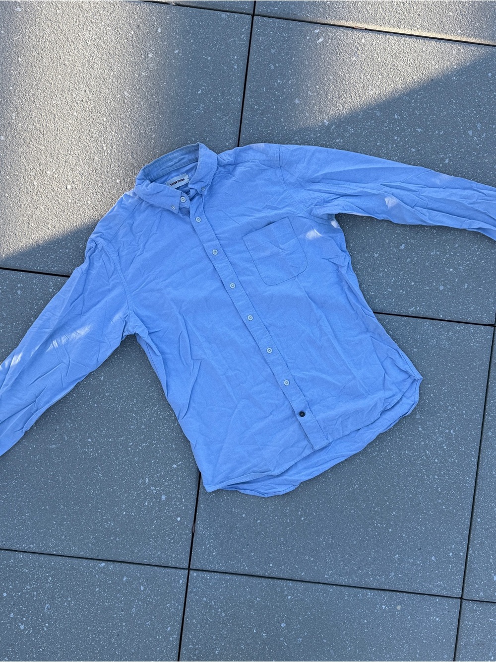 Taylor Stitch blue everyday Oxford button-up shirt